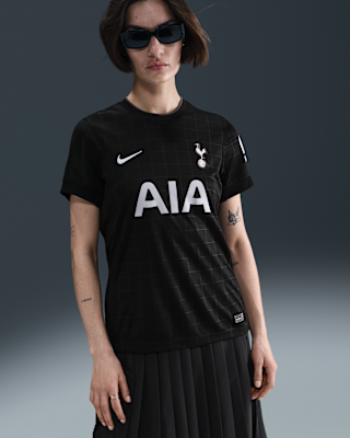 売れ筋商品|||ナイキ カットソー トップス レディース Women's Black and Gray Tottenham Hotspur 2020/21 Fourth Stadium Air Max Replica Jersey Black Tottenham Hotspur Nike Women's 2020/21 Fourth Stadium Air
